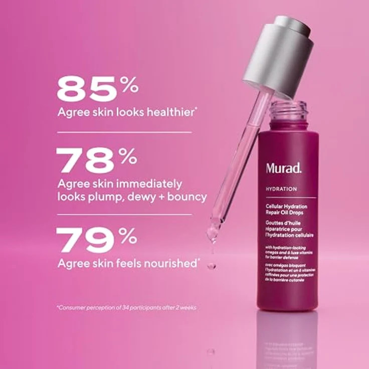 Murad Gesichtsserum Cellular Hydration, 30 ml, feuchtigkeitsspendendes Anti-Aging-Serum – Bild 7