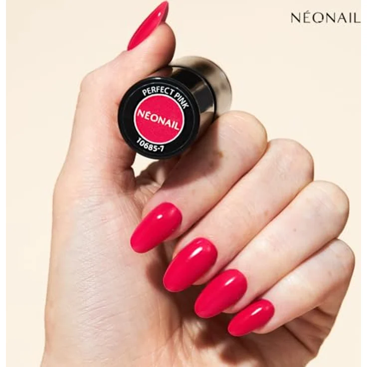 NÉONAIL UV Nagellack 7,2 ml - Perfect Pink, stark pigmentiert, langanhaltende Maniküre bis zu 21 Tage, LED/UV-härtbar – Bild 4