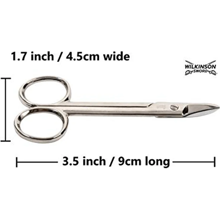 Wilkinson Nagelschere | Pediküre Fußnagel-Schere | ergonomische Form, gehärteter Stahl – Bild 2