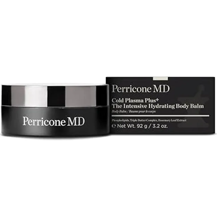 Perricone MD Cold Plasma Plus+ The Intensive Hydrating Body Balm, Körperbalsam mit Triple Butter Complex und Flüssigkristall-Transportsystem, 200 ml