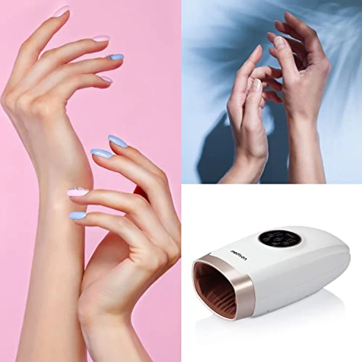 Medivon Hand Massagegerät für die Hände, Akkubetrieb, Muskelentspannung und Intensitätsauswahl, Unisex – Bild 6