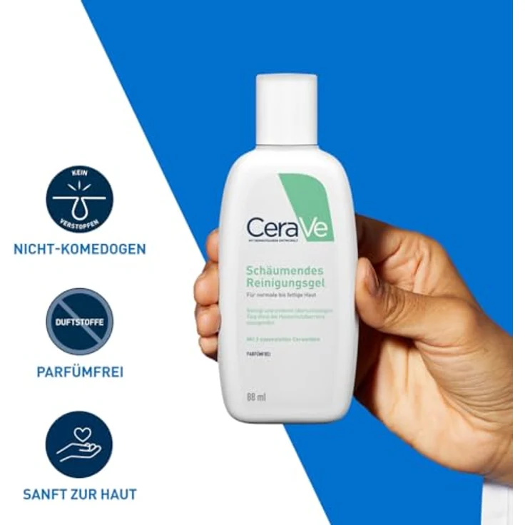 CeraVe Schäumendes Reinigungsgel Reinigungsgel 88 ml – Bild 3