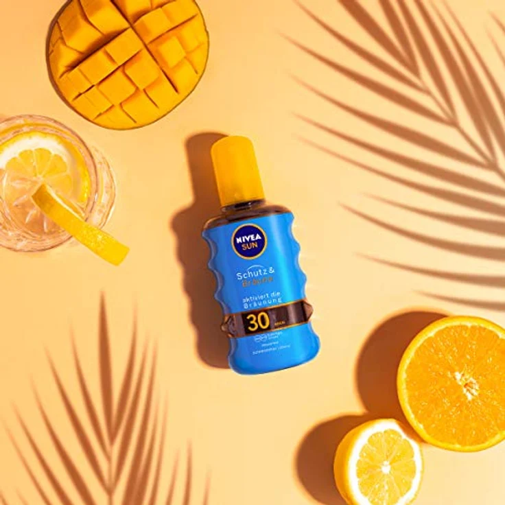 NIVEA SUN Schutz & Bräune SPF 30 Sonnenöl 200 ml – Bild 4