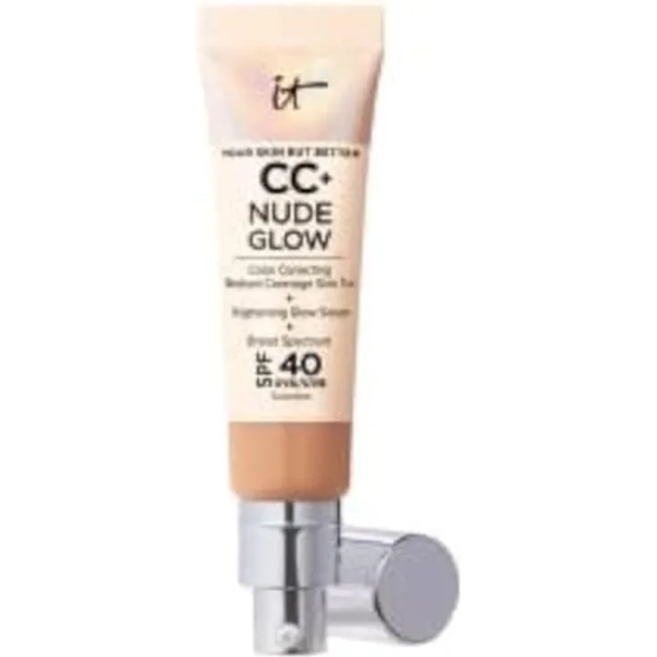 CC+ NUDE GLOW lightweight foundation + glow serum SPF40#medium tan 32 ml