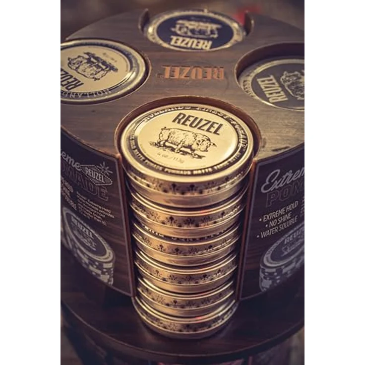 Reuzel Grey Hold Matte Pomade, Haarpomade mit extra starkem Halt, 95 g, unisex – Bild 4