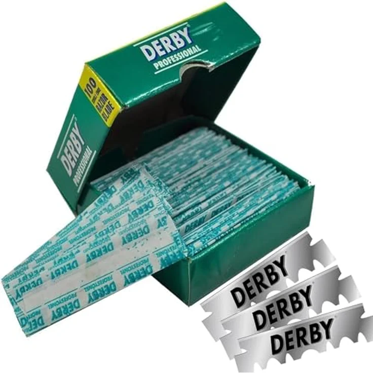 Derby Barba Professional Rasierklingen, 300 Stück – Bild 5