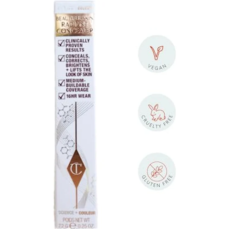 Charlotte Tilbury Beatiful Skin Radiant Concealer | 7.2g | 2 Fair – Bild 5
