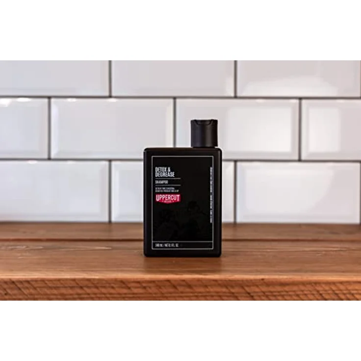 Uppercut Deluxe Detox & Degrease Shampoo Reinigungsshampoo für schnell fettendes Haar 240 ml – Bild 7