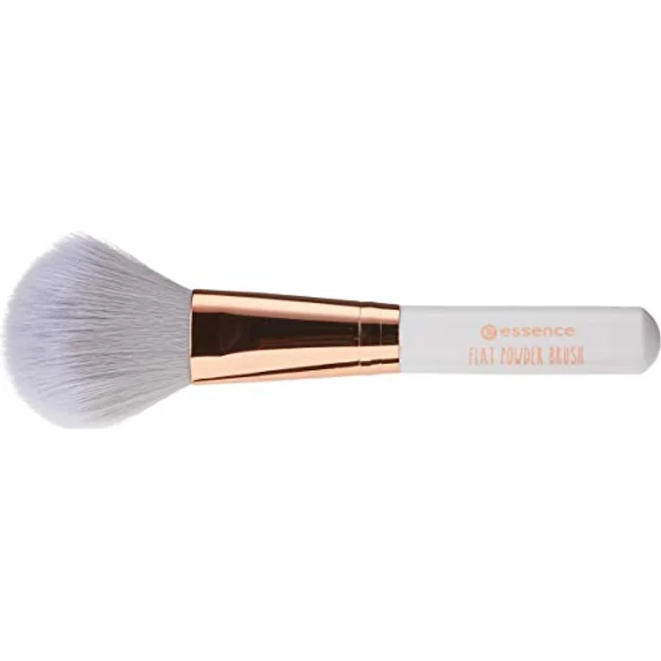 essence FLAT POWDER BRUSH, Pinsel, weiss, vegan – Bild 4