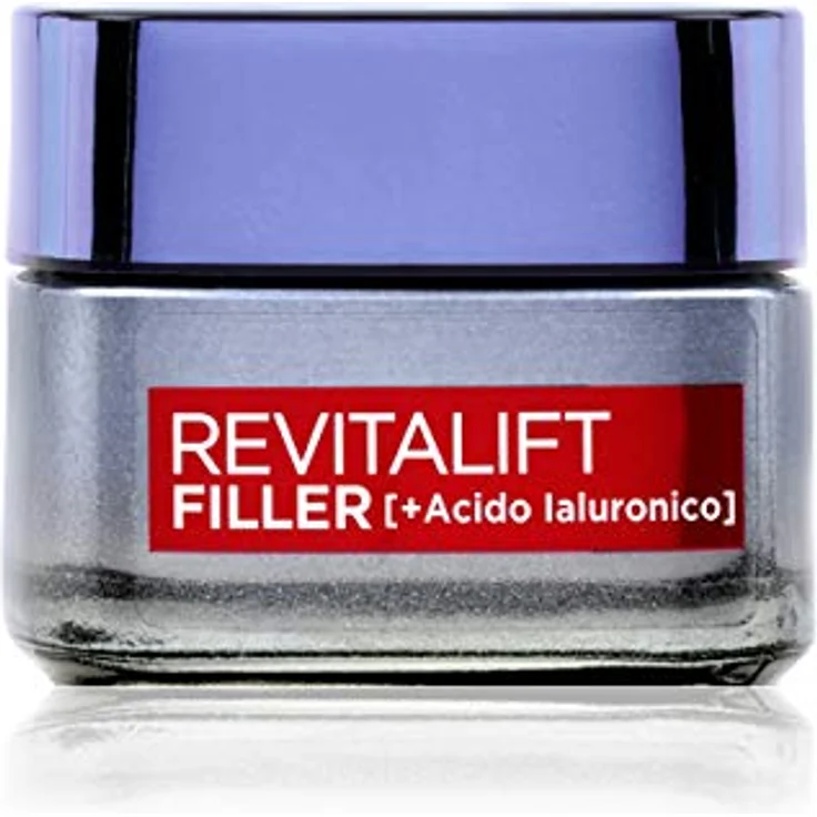 L'Oreal Revitalift Filler Trattamento, Gesichtscreme mit natürlichen Inhaltsstoffen, 50 ml – Bild 2