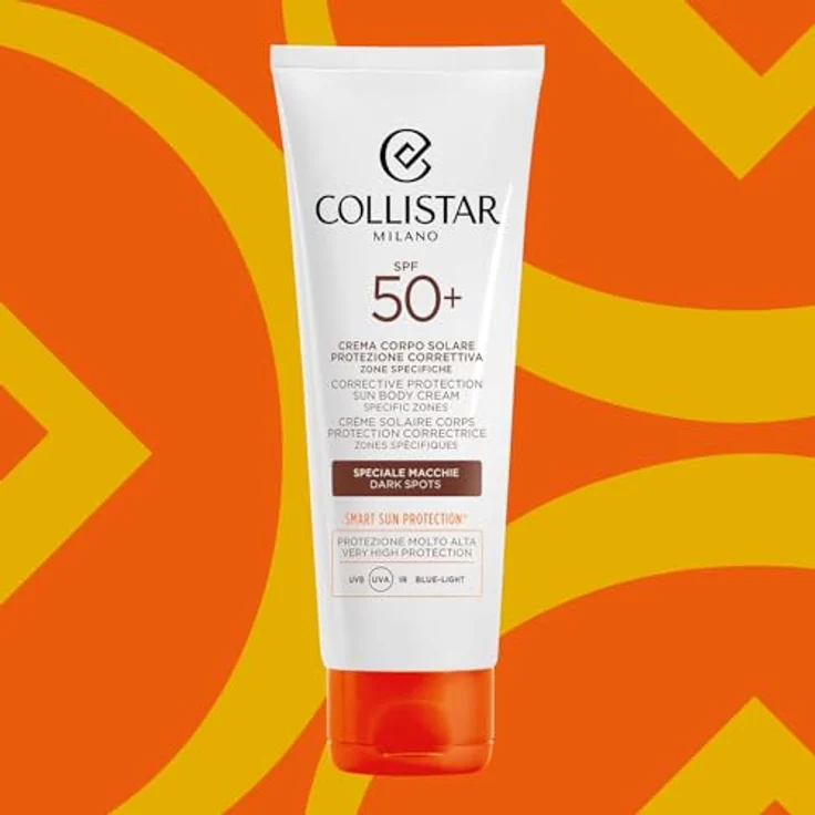 Collistar CREMA CORPO PR.CORRET. 100ML A/M SPF50+ - Antimacchia, hoher Sonnenschutz mit UVA-UVB-IR-Schutz, wasserfest, leichte Textur – Bild 2