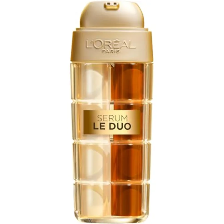 L'Oréal Paris Le Duo Serum für Frauen: für eine glattere, ebenmäßigere Haut & gemilderte Falten mit Kollagen & Vitamin B3 und Cg Age Perfect Zell Renaissance1x 30ml