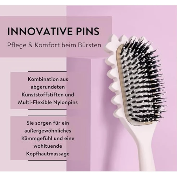 PARSA Beauty LOV.U Lockenbürste, Haarbürste mit Herz-Design zur Definition & Entwirrung für lockiges Haar – Bild 5