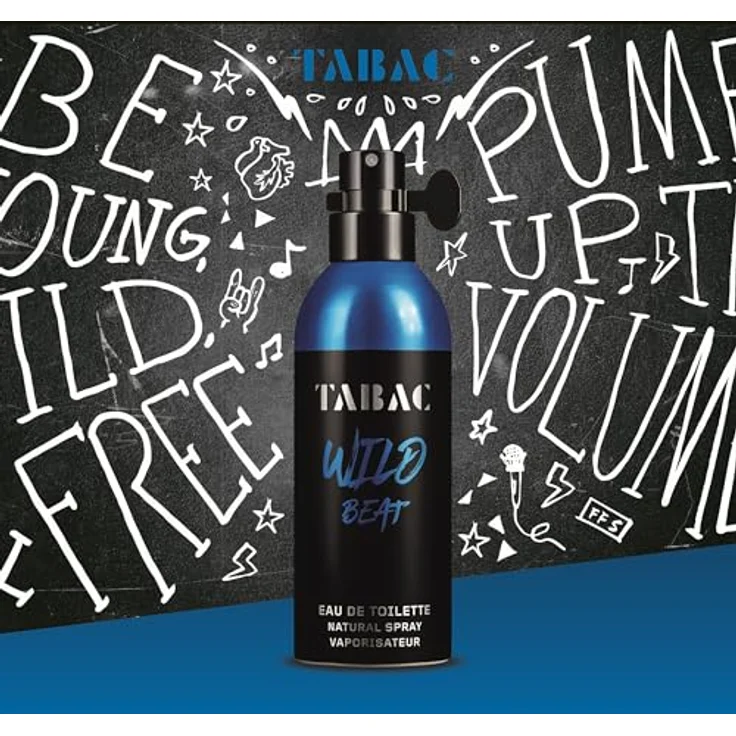Tabac Original Wild Beat | Eau de Toilette - aufregend - pulsierend - verleiht Selbstbewusstsein | 125ml Natural Spray – Bild 5