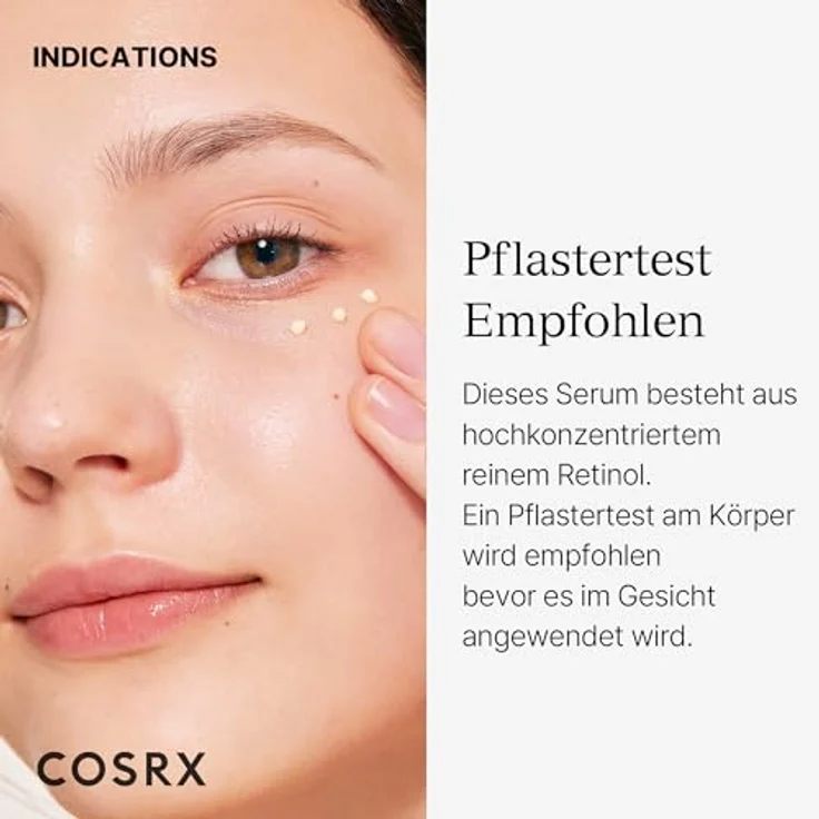 Cosrx Retinol 0.1 Gesichtscreme, feuchtigkeitsspendend und glättend, 20 ml – Bild 3