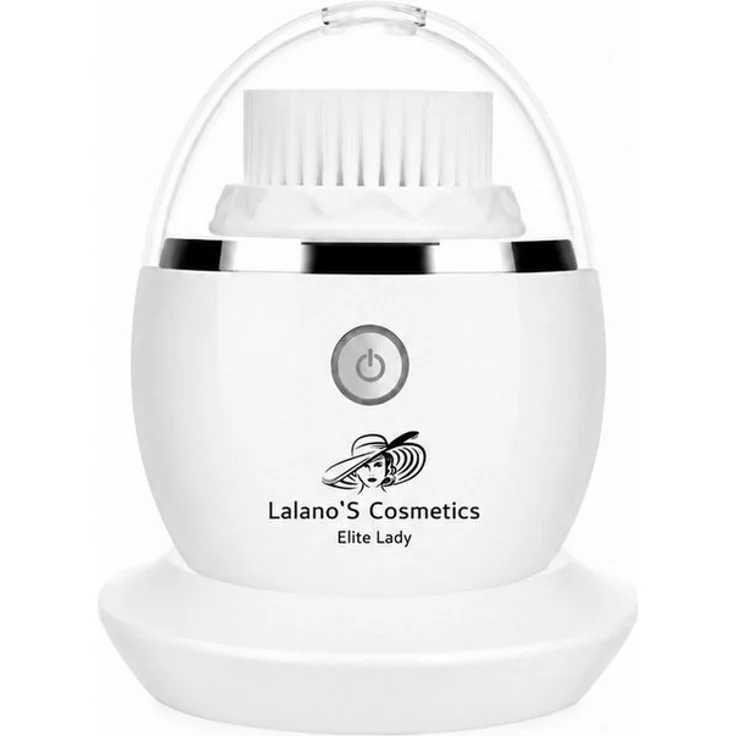 Lalano`S Cosmetics 3D Oscillation Facial Cleansing Brush, Elektrische Gesichtsreinigungsbürste mit 3 Aufsätzen für alle Hauttypen, inklusive Maniküre und Pediküre Set