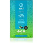 khadi DEEP CHARCOAL CLEANSE Ayurvedische Haarmaske, Tiefenreinigung mit Amla Aktivkohle, befreit das Haar von Silikon- & Stylingrückstände, 100% pflanzlich & vegan, Zertifizierte Naturkosmetik, 50g