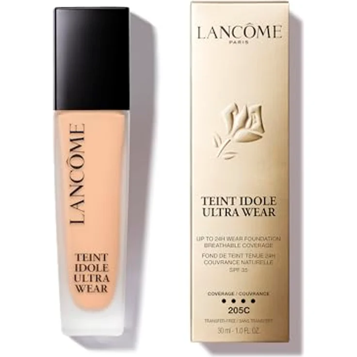 Lancôme Teint Idole Ultra Wear 24h Foundation, langanhaltend mit SPF 35, Farbton 205 C, 30 ml – Bild 1