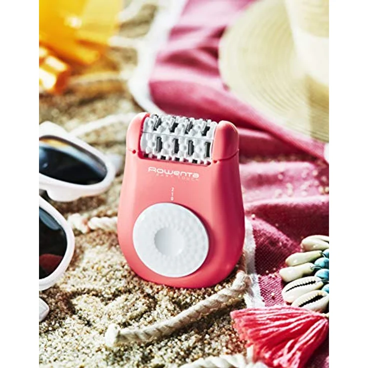 Rowenta Easy Touch EP1110F0 Damen-Epilierer elektrisch rosa weiß – Bild 5