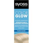 SYOSS COLORGLOW Pflegende Haartönung Tiefes Braun Semi-permanente Coloration Stufe 1, 3 x 100 ml (Kühles Platin Blond)