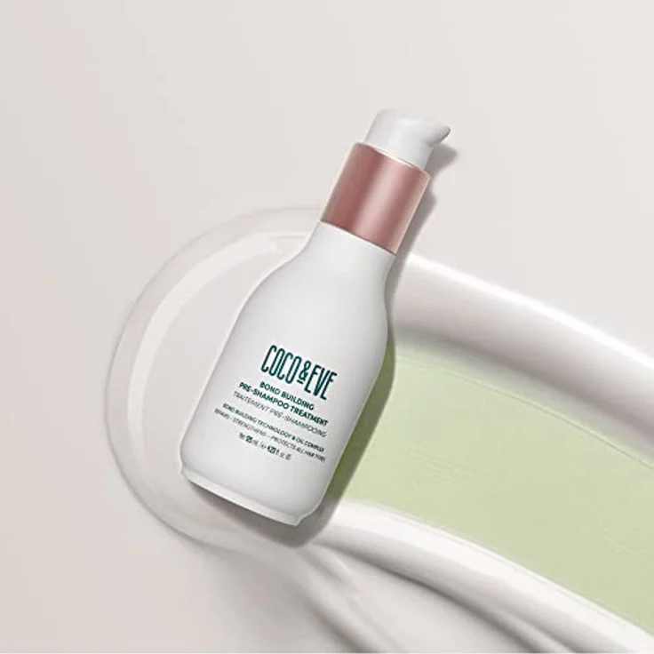 Coco & Eve Bond Building Pre-Shampoo Behandlung | Trockene Haarreparatur | Reparatur von Haarschäden | Hilft bei Haarbruch (125 ml) – Bild 2