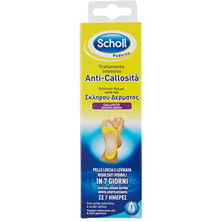Scholl Anti-Callosität Creme, Intensivbehandlung, 75 ml