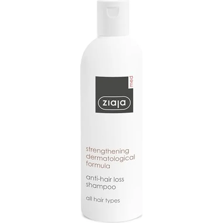 Ziaja ZIAJA MED Shampoo gegen Haarausfall, 300 ml, mit weißen Lupinenproteinen und Provitamin B5, für alle Haartypen