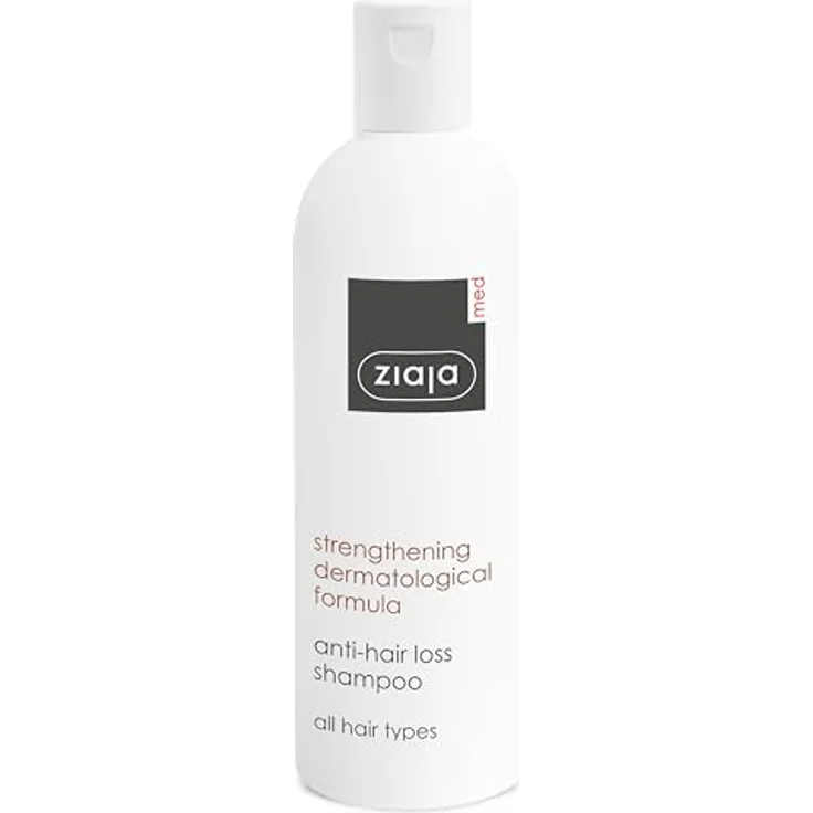 Ziaja ZIAJA MED Shampoo gegen Haarausfall, 300 ml, mit weißen Lupinenproteinen und Provitamin B5, für alle Haartypen