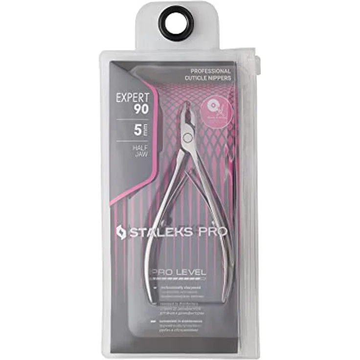 STALEKS PRO Professionelle Nagelzange Expert 90, gerade Schneide, 5mm, korrosionsbeständig aus Edelstahl AISI 420 – Bild 5