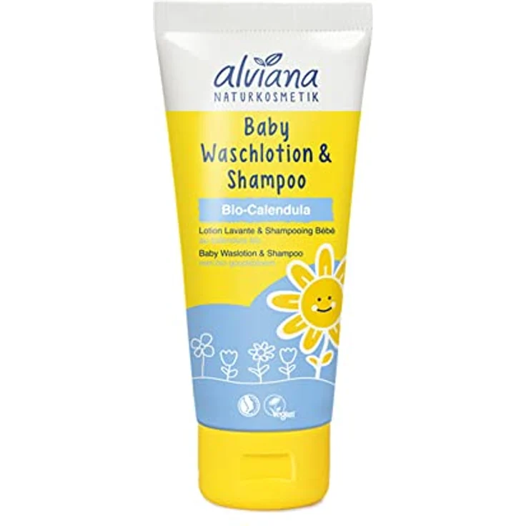 Alviana Baby Waschlotion & Shampoo 200 ml – Bild 2