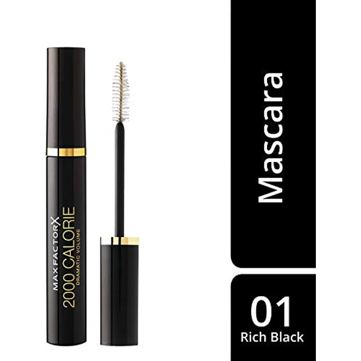 Max Factor 2000 Calorie Wimperntusche Schwarz 9 ml – Bild 3
