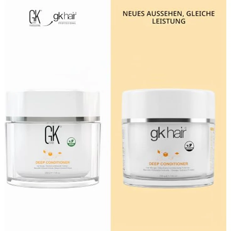 GK Hair Deep Conditioner, regenerierender Conditioner mit Tiefenwirkung für extrem strapaziertes Haar, 200 g – Bild 2
