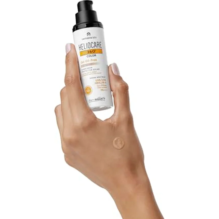 Heliocare 360° SPF50 Getöntes schützendes Gesichtsgel Beige 50 ml – Bild 4