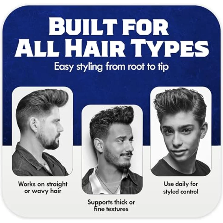Reuzel Fiber Pomade, Haarpomade für Herren, 95 g, langanhaltende Fixierung, leicht auswaschbar, gesunder Glanz, Textur und Form – Bild 4