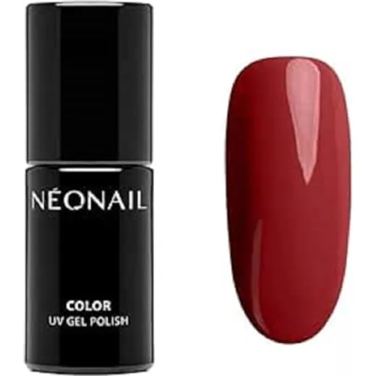 NEONAIL UV Nagellack 7,2 ml Rot Feminine Grace - Starke Pigmentierung, langanhaltende Maniküre bis zu 21 Tage