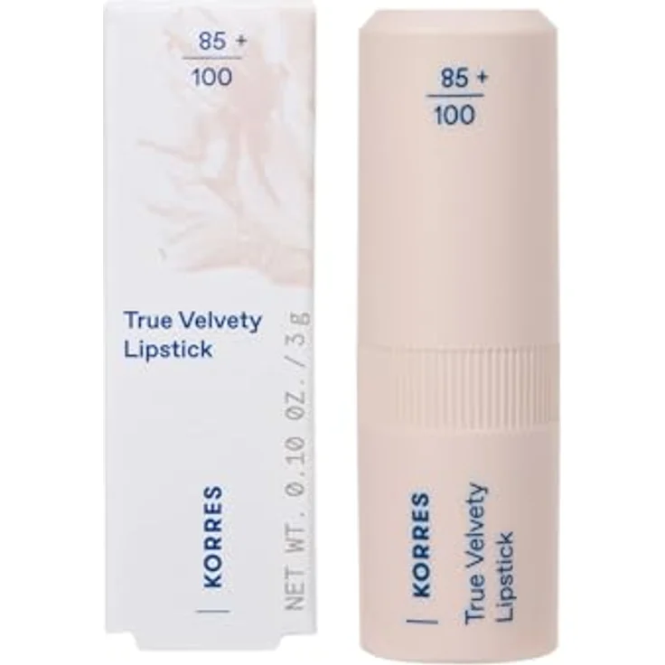 KORRES True Velvety Lipstick Blush Pink 16, veganer Lippenstift mit hoher Deckkraft & cremiger Textur, semi-mattes Finish, 3g – Bild 2