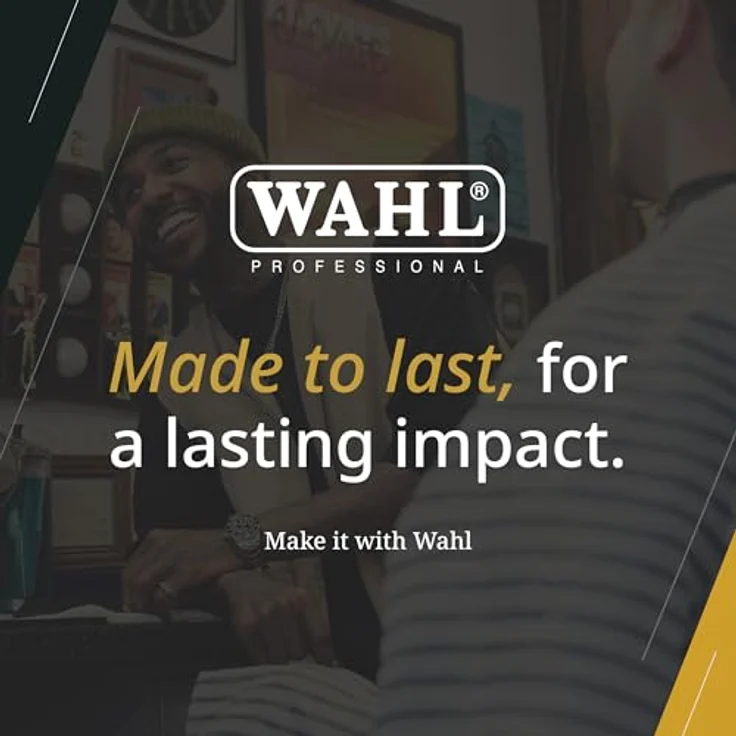 Wahl Vanish Lamellenmesser + Scherfolie, hypoallergene goldene Scherfolie für extrem glatte Haut, kompatibel mit Wahl Profi Vanish – Bild 6