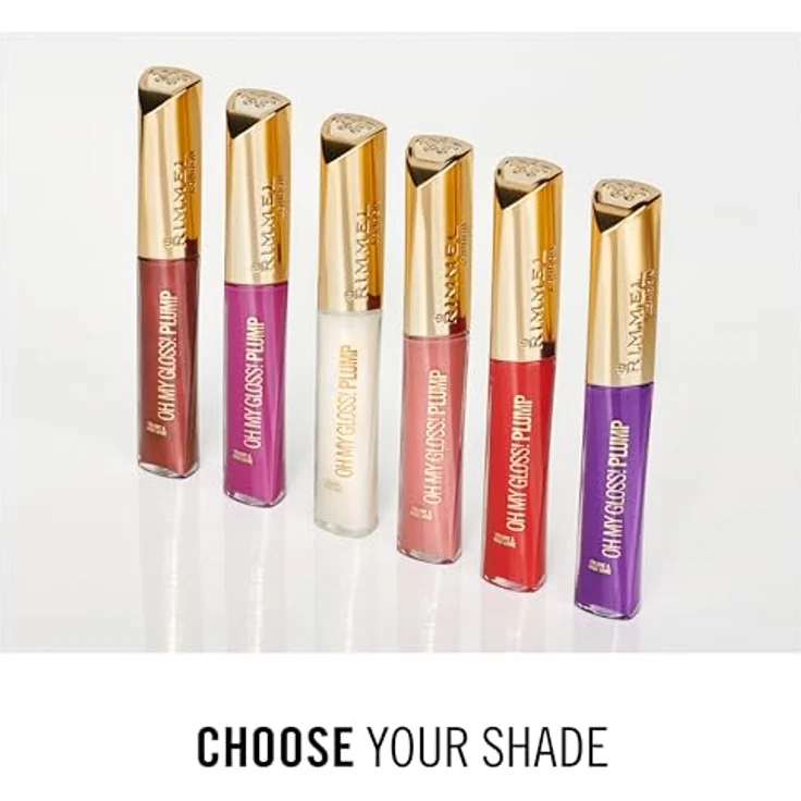 Rimmel Oh My Gloss Plump Lippen Vergrössender Lipgloss 211 Mauve Mama 6,5 Ml – Bild 8