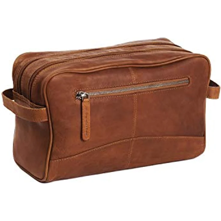 The Chesterfield Brand Stefan - Kulturbeutel Leder 29 cm Cognac - Preisvergleich – Bild 5