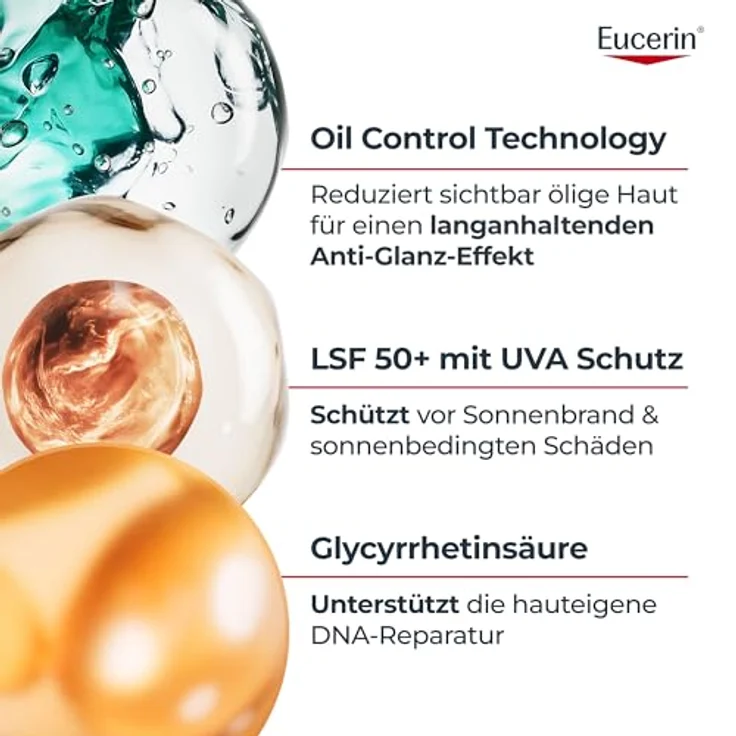 Eucerin Sun Gel-Creme Oil Control Body LSF 50+, 200 ml – Bild 6