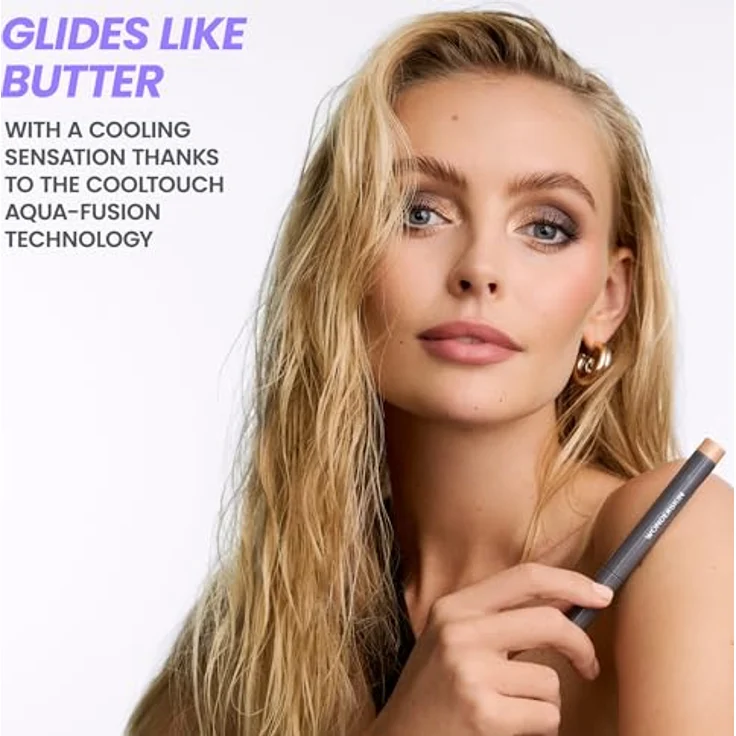 WONDERSKIN IYKYK Lidschatten-Stift, Farbton Champagne, 1.4 g, intensiv pigmentiert mit Glitzereffekt – Bild 6