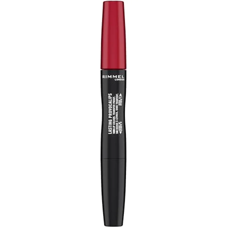 Rimmel Lasting Provocalips Double Ended, langanhaltender Lippenstift in Caught Red Lip, 3,5 g – Bild 1
