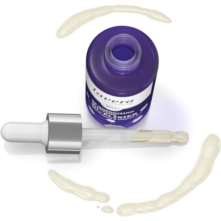 lavera Re-Energizing Sleeping Öl-Elixier - natürliche Zellerneuerung - Revitalisiert Hautbild - feuchtigkeitsspendend - vegan - Naturkosmetik - 30 ml – Bild 2