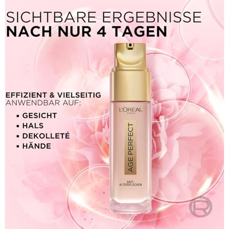 L'Oréal Paris Age Perfect Golden Age Anti-Altersflecken Fluid, strahlender Teint, 30ml – Bild 3