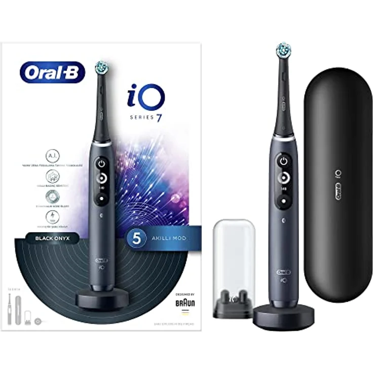 Oral-B iO Series 7 Black Onyx Elektrische Zahnbürste – Bild 2