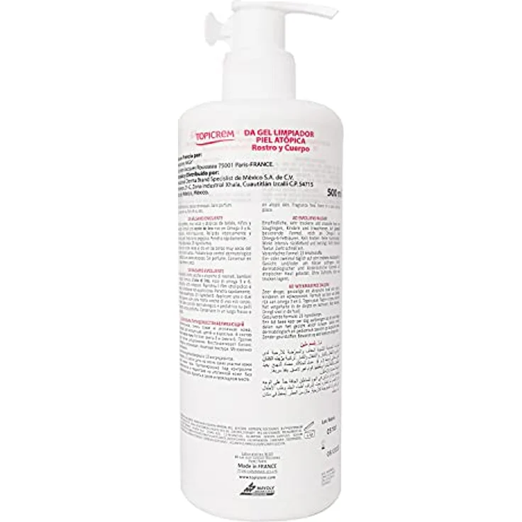 Topicrem DA Emollient Balm Weichmachender Körperbalsam für atopische Haut 500 ml  – Bild 3