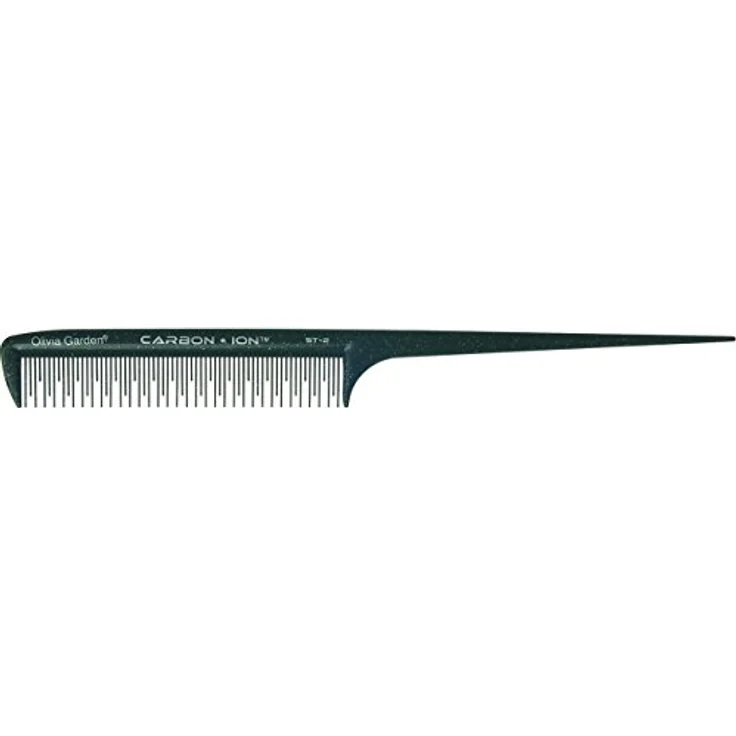 Olivia Garden Carbon + Ion Technical Haarkamm 1 St., widerstandsfähig und hitzebeständig, antistatisch, für Damen – Bild 2