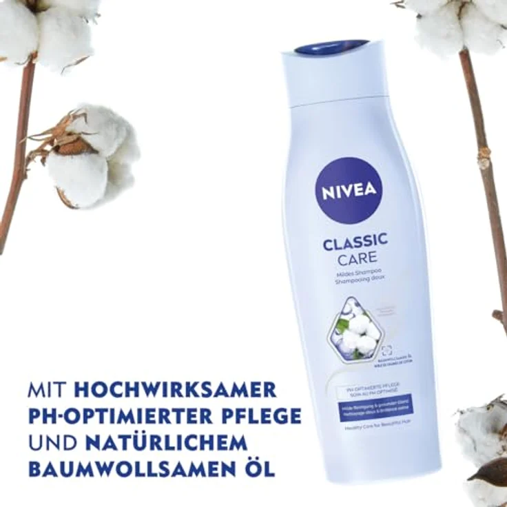 NIVEA Classic Mild pH-Balance Haarshampoo 250 ml – Bild 3