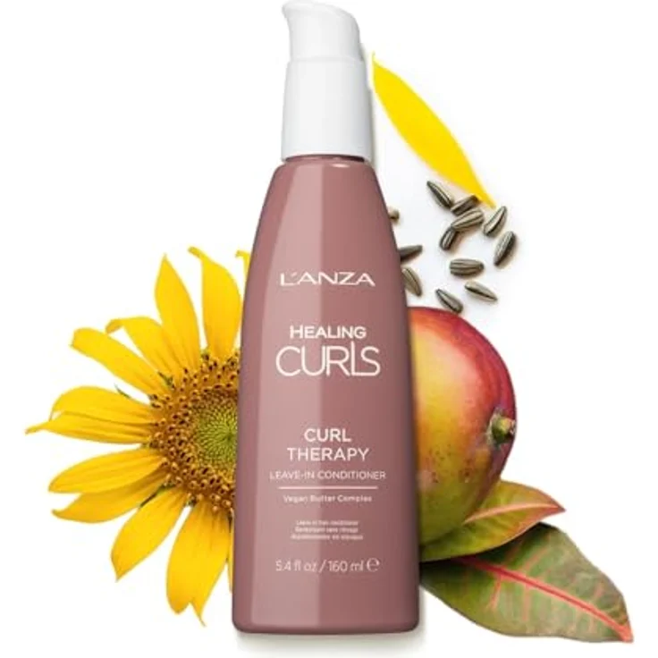 L'ANZA Healing Curls Curl Therapy Leave-In Conditioner, Sulfat- und parabenfreie Feuchtigkeitspülung für lockiges Haar, 160 ml – Bild 3