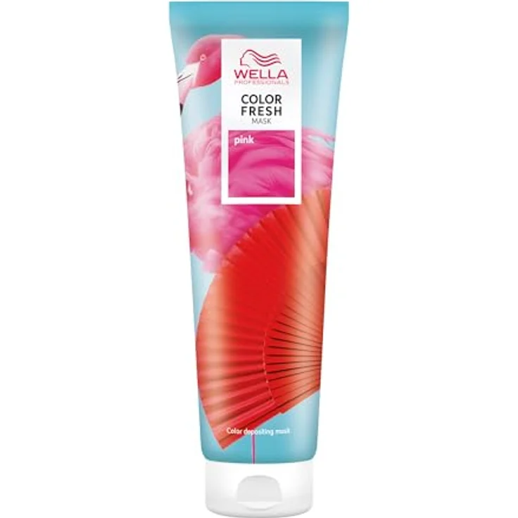 Wella Color Fresh Mask Pink – Farbauffrischende Haarmaske & Haartönung mit Avocadoöl - 150 ml – Bild 1